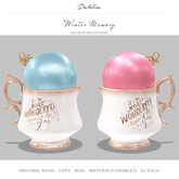 Dahlia - Winter Memory - Baubles Decor - Rose 