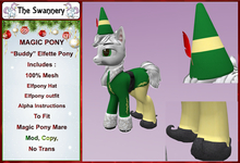 Magik Pony Mare - Buddy Elfette pony Outfit