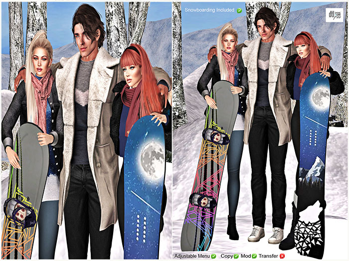 DTL Siblings Snowboarding Day