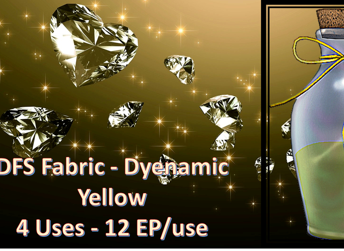 DFS TEXTURE ONLY Fabric - Dyenamic Yellow 