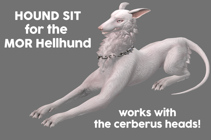 GHOST - Hellhund Hound Sit