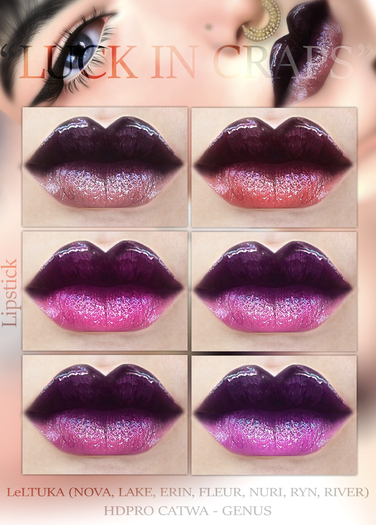 Temizi Store "Luck in Craps - Lipstick"