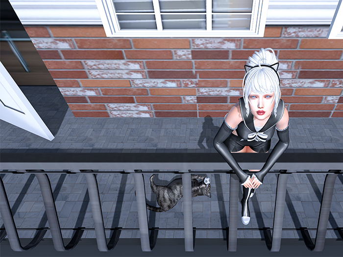 Balcony Pose & Prop