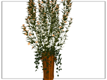 [AE] Home Decor - Metal Vase Flowers - Copper