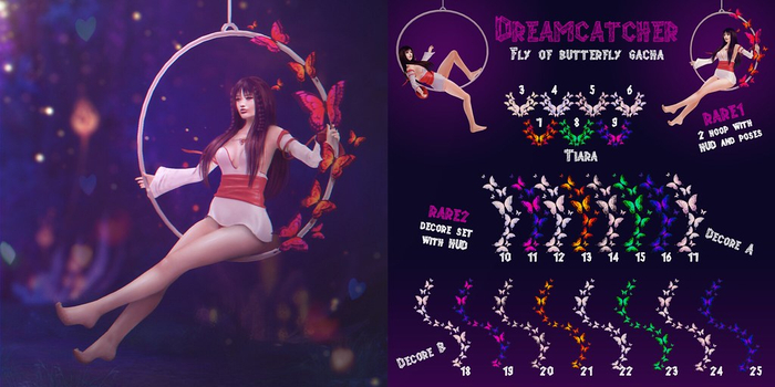 DREAMCATCHER - Fly of butterfly - Full Set