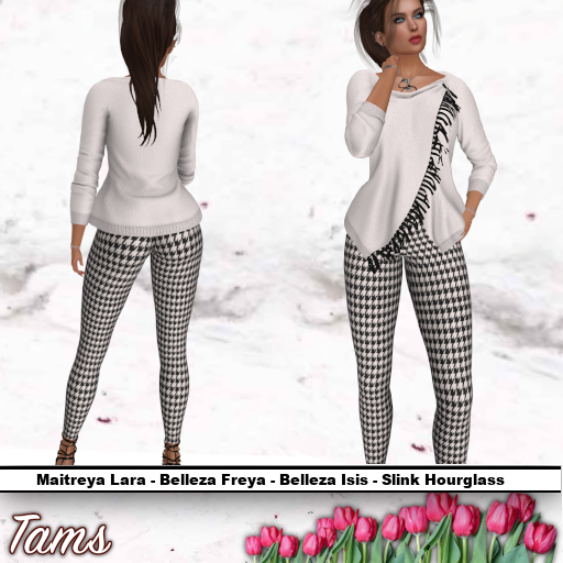 Fringed Top and Leggings - Conia