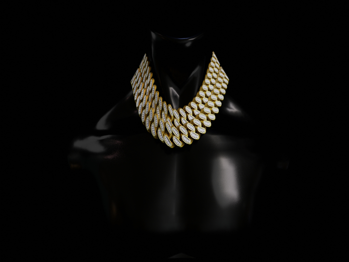 MMXVII-Raw 2x Cuban Link-GOLD