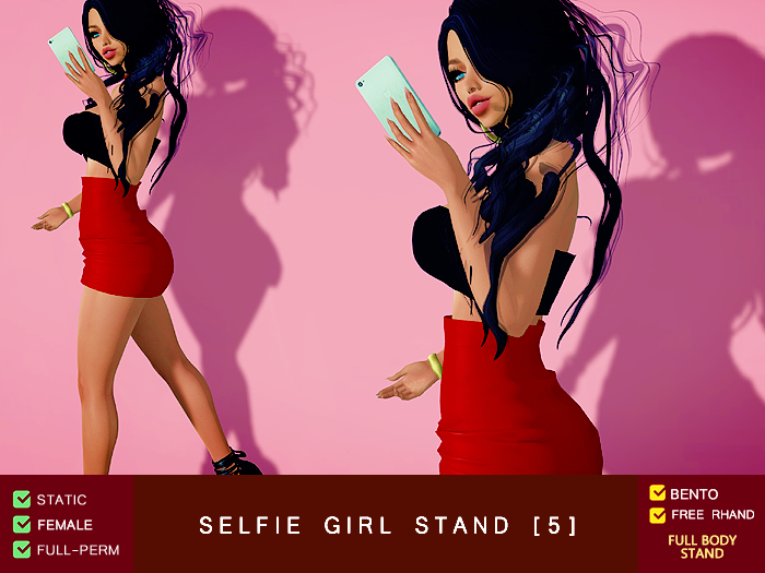 Female Selfie Stand 5