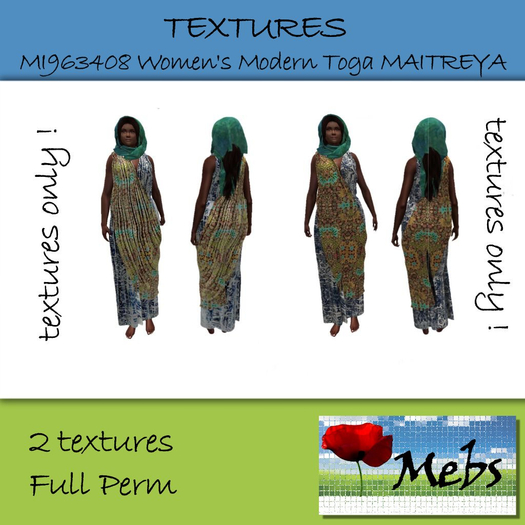 Texture MI963408 Toga MAITREYA bue yellow