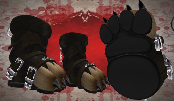 Ripped Kitty Boots