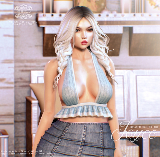 {le fil casse} Joyce Sweater Halter Fatpack