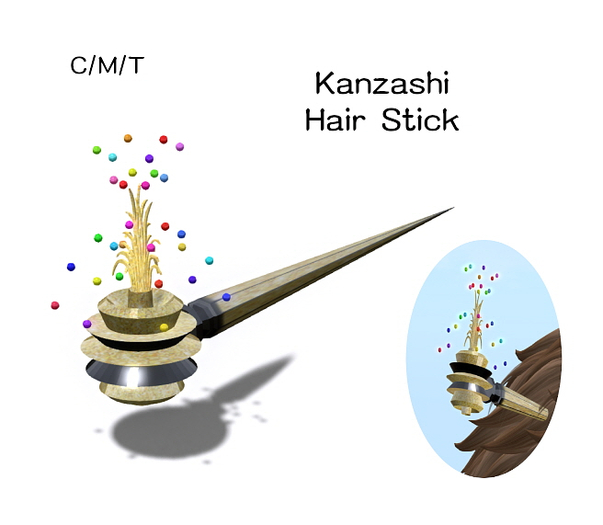 Kanzashi / Hair stick Box