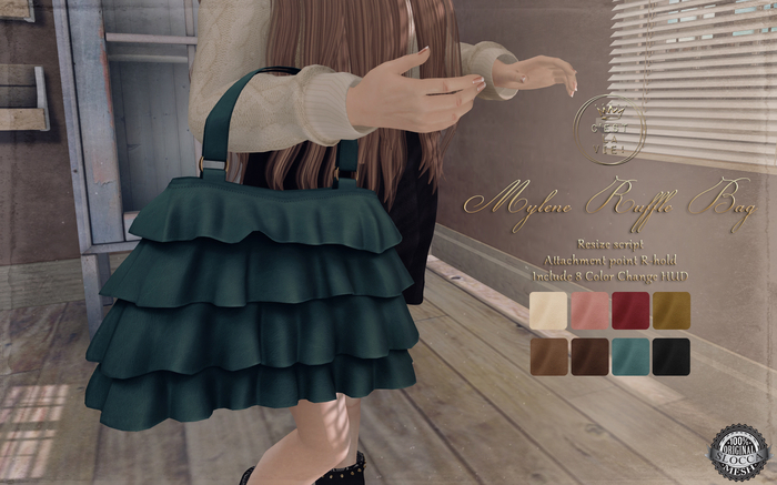 ::C'est la vie !:: Mylene Ruffle Bag (DEMO)