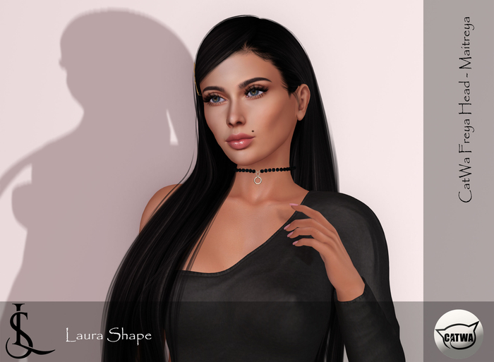 SL - CATWA HEAD Freya - Laura [Maitreya]