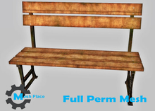 Mesh Place - Old Bench - Full Perm Mesh