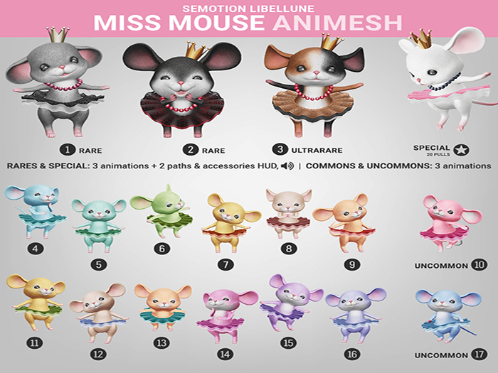 SEmotion Libellune Mister Mouse Animesh #14
