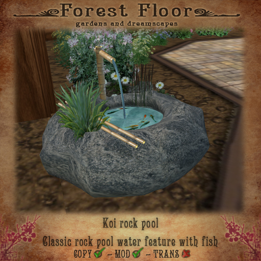 ~*Forest Floor *~ Koi Rock Pool