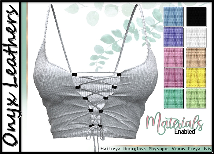 Ribbed Tank top - Multi Sizes