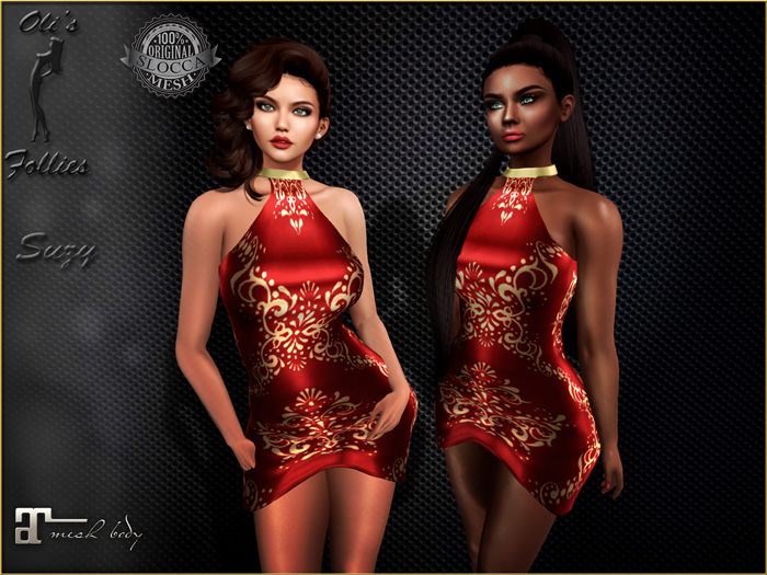 Oli's Follies Suzy red dress