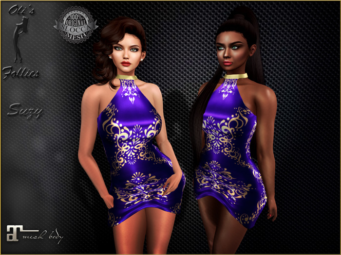 Oli's Follies Suzy blue dress