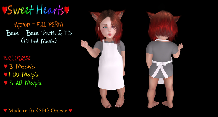 {SH} Apron (Bebe, Youth & TD) FULL PERM
