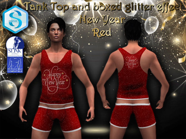 Top and boxed for Slink -Signature-New Year glitter effect R