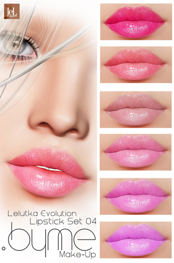 *ByMe* Lelutka - Lipstick Set 04 -