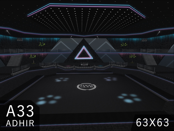 A33 - [Pink & Blue] - Disco Club - 63x63 - [ADHIR] - BOX