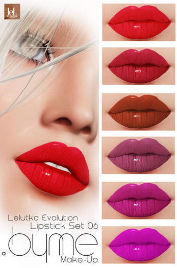 *ByMe* Lelutka - Lipstick Set 06 -