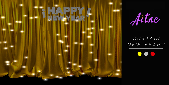 .Aitne. curtain new year 