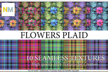 Flowers Plaid
