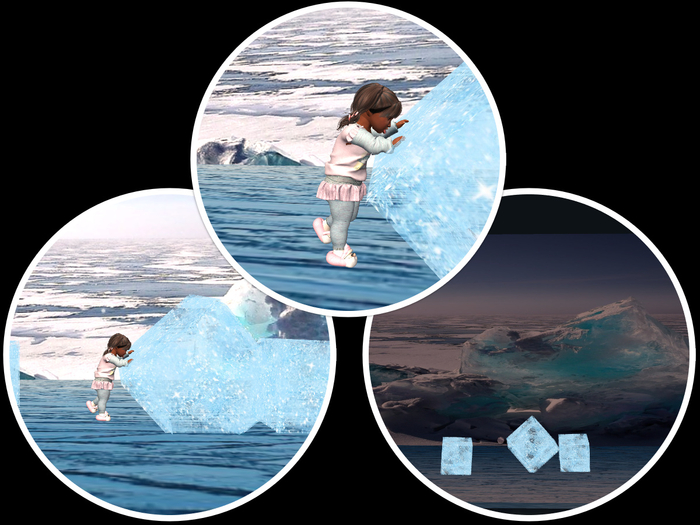 Backdrop ice lick V