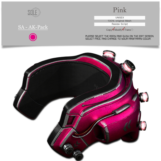 :::SOLE::: SA - AK-pack (Pink)