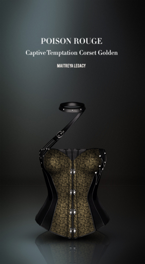 POISON ROUGE Captive Temptation Golden