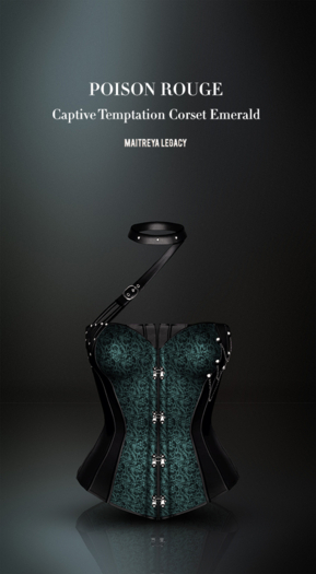 POISON ROUGE Captive Temptation Emerald