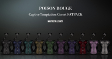 POISON ROUGE Captive Temptation FATPACK