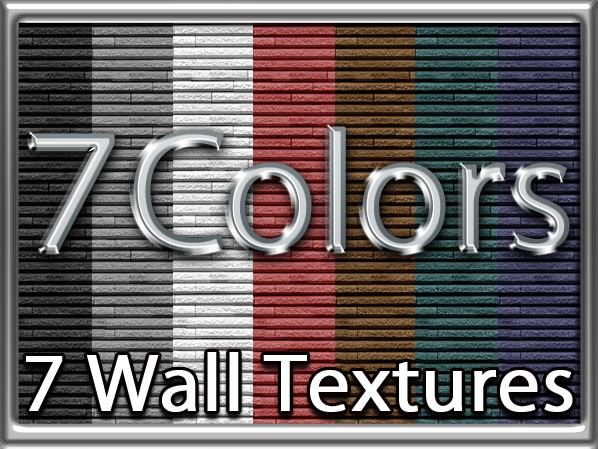 Zoy Texture [ Wall cladding stone ] Seamless - 7 Colors