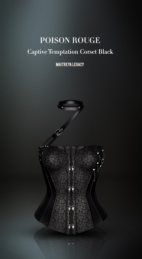 POISON ROUGE Captive Temptation Black