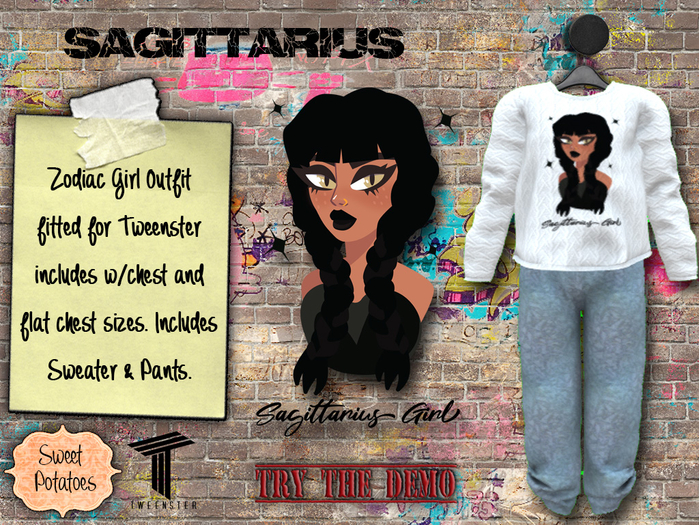 < SP > Zodiac Girl Outfit for Tweenster - Sagittarius