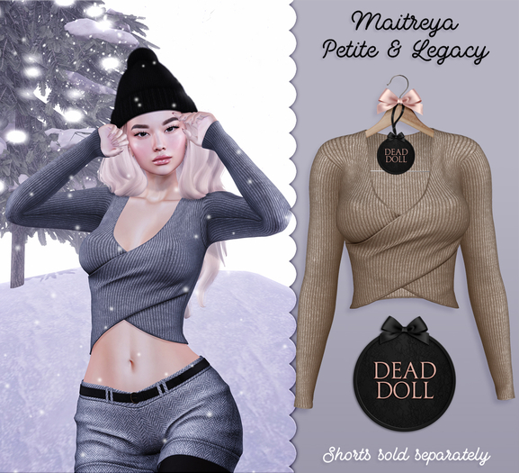 DEAD DOLL - Colden Sweater - Sand