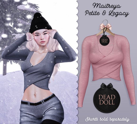 DEAD DOLL - Colden Sweater - Pink