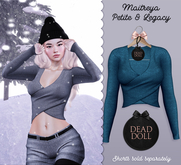 DEAD DOLL - Colden Sweater - Petroleum