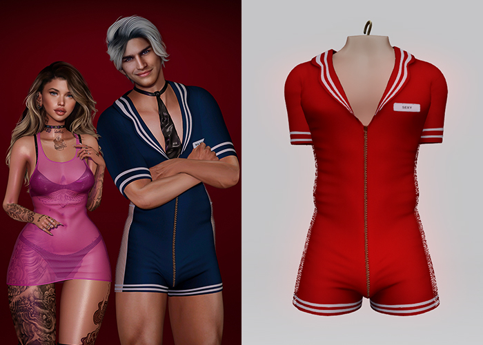 Anthemis - Set "Justin" Body - Red