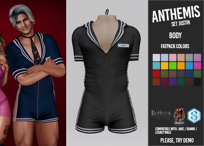 Anthemis - Set "Justin" Body - Fatpack