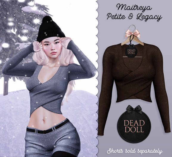 DEAD DOLL - Colden Sweater - Choco