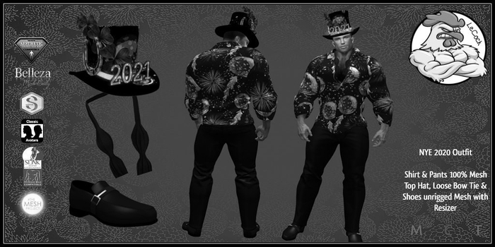 LeCock - NYE 2020 Outfit DEMO