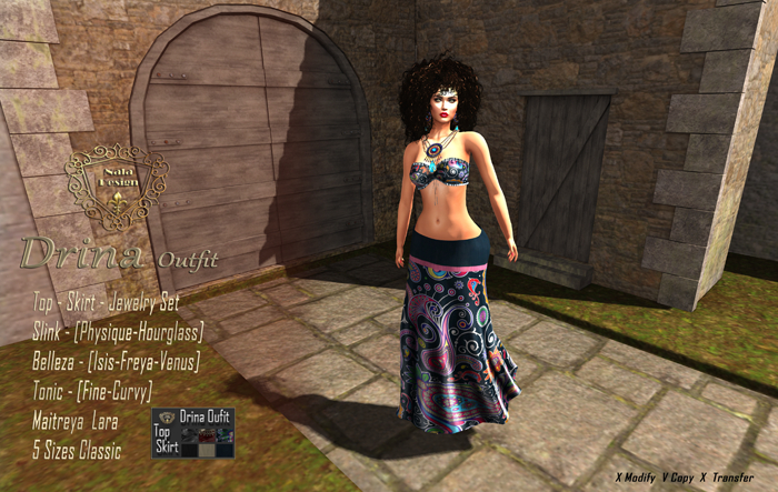 Nala Design - Drina Outfit - For Mesh Bodies