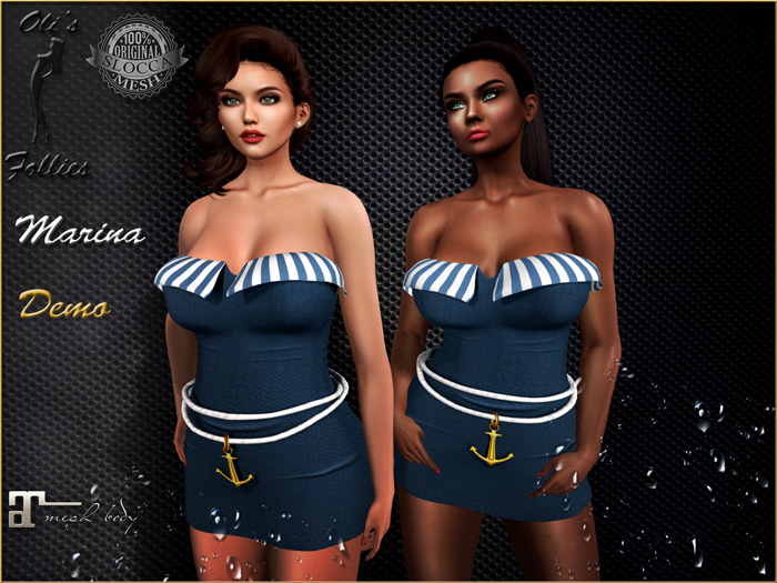 Oli's Follies Marina dress demo maitreya