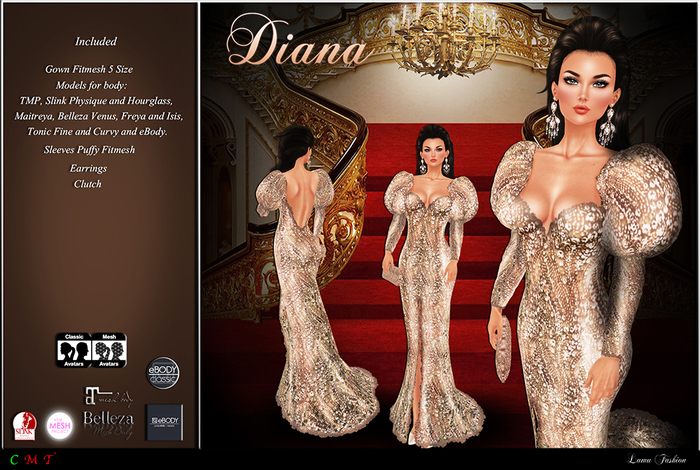 -Lamu Fashion-Gown *Diana*