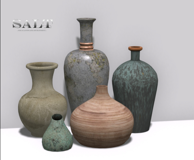 [SALT] - Old vases set 